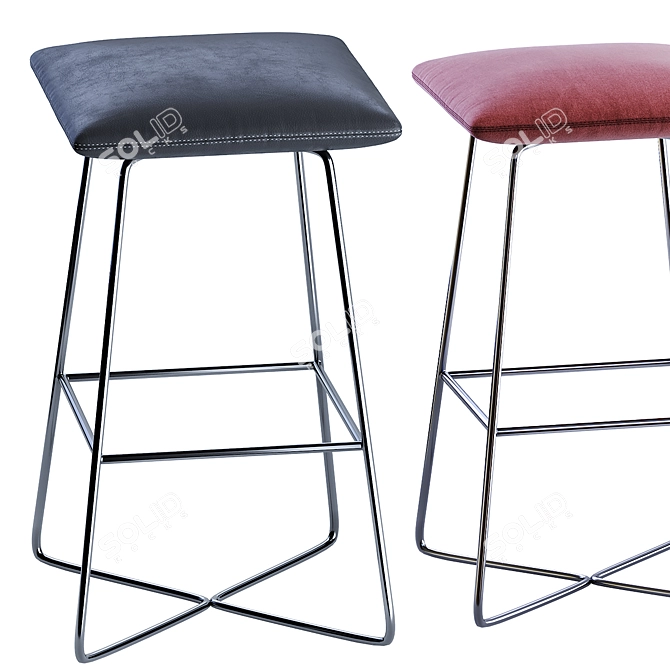  Cor Jalis Barstool - Variant 2 3D model image 1