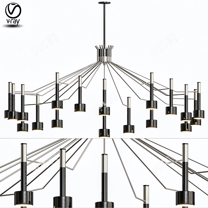 Elegant ELLA - Delightfully Chic 3D model image 1