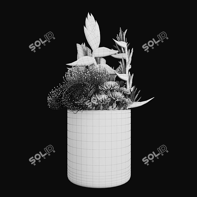 Luxury Plant 19: High-Quality 3D Model 3D model image 3