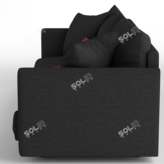 Stylish Novamobili Mac Sofa 3D model image 3