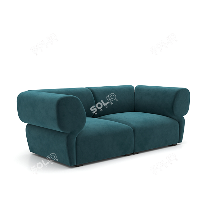 Fly ST 204 Two Seat Sofa 3D model image 1