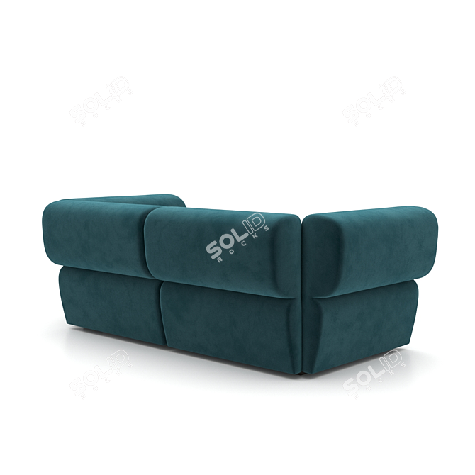 Fly ST 204 Two Seat Sofa 3D model image 3