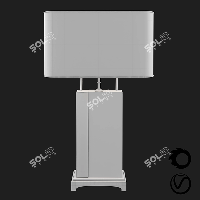 Modern Design Table Lamp 3D model image 3