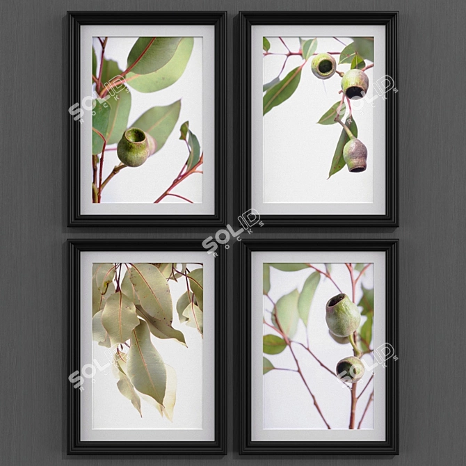 Eucalyptus Dreams Art Set 3D model image 1