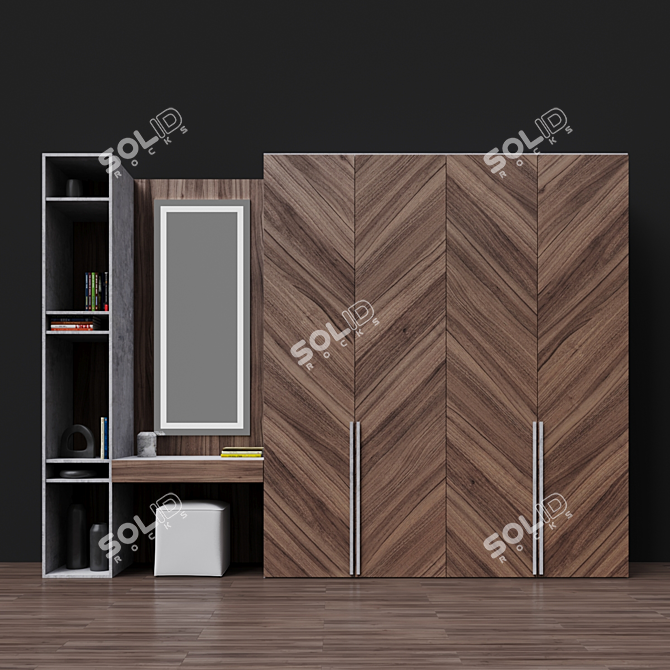 Modern Home Collection Furniture 3D model image 1