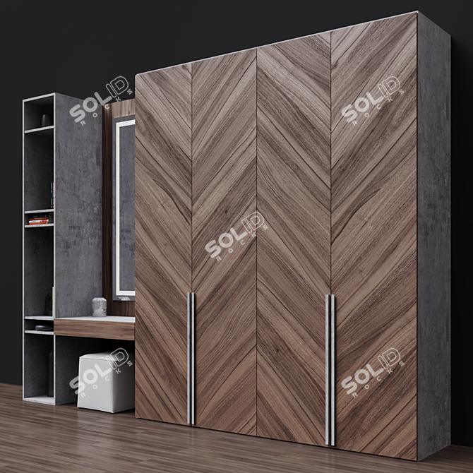 Modern Home Collection Furniture 3D model image 2