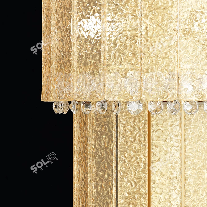 Masiero Glass Atelier Pendant Light 3D model image 2