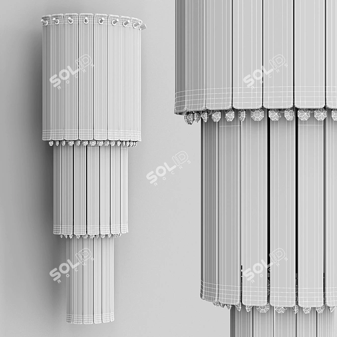 Masiero Glass Atelier Pendant Light 3D model image 3