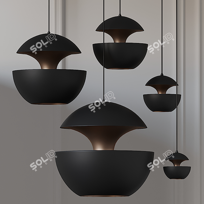 Sunshine Pendant Light by Balas 3D model image 3