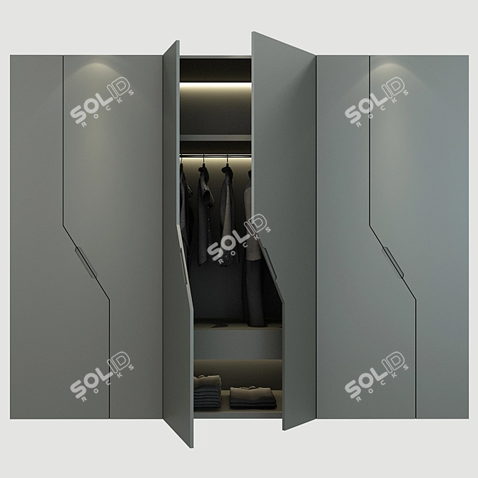 Modern Storage Solution for Every Room 3D model image 1