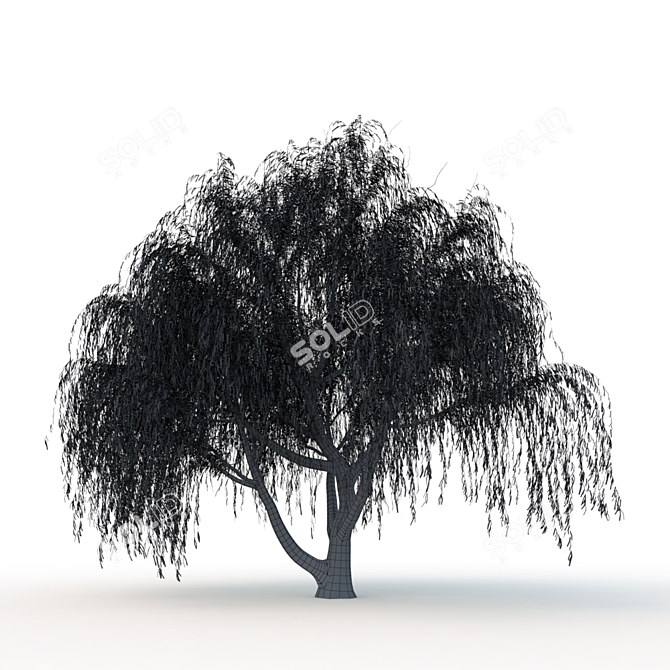 Willow Tree System Unit 3D model image 2