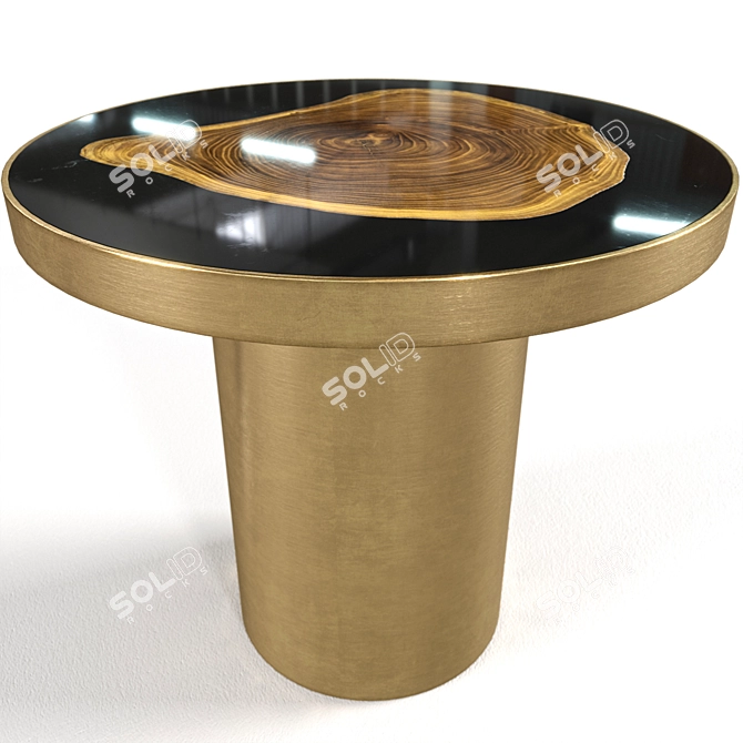 Eichholtz Concord Wood Tables 3D model image 2