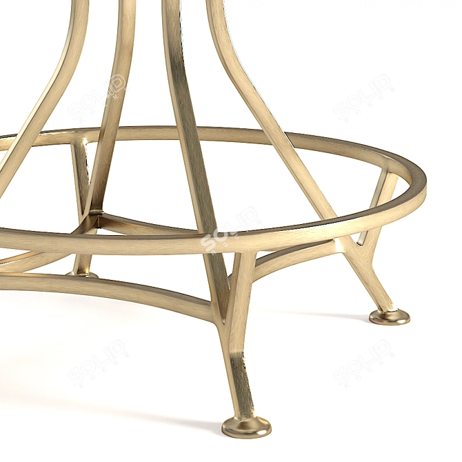 Livi Counter Stool: Sleek and Stylish Seating 3D model image 2