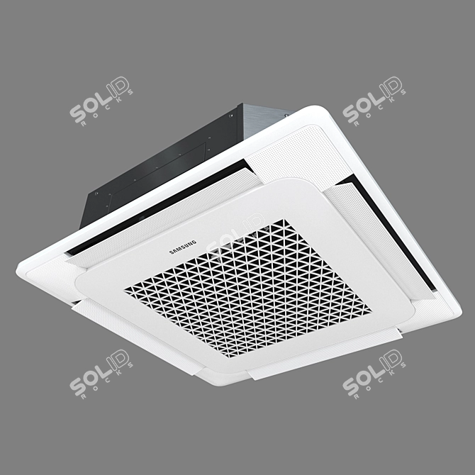 Coolwaves: Samsung Cassette Air Conditioner 3D model image 1