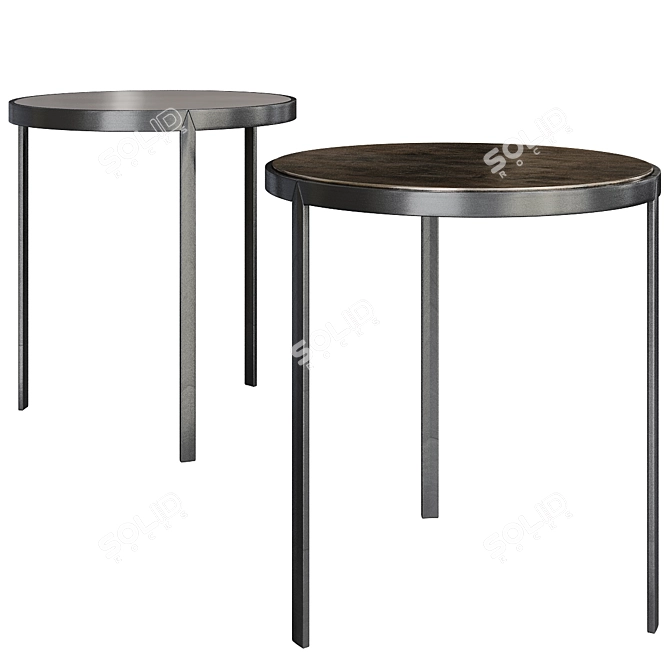 Elegant Minotti Coffee Tables 3D model image 1