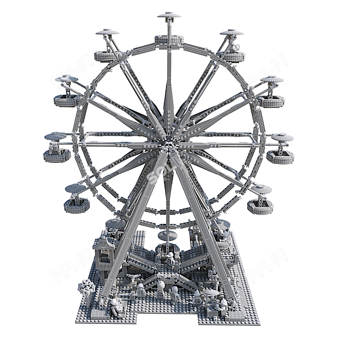 LEGO Ferris Fun: Build, Spin, Enjoy! 3D model image 3