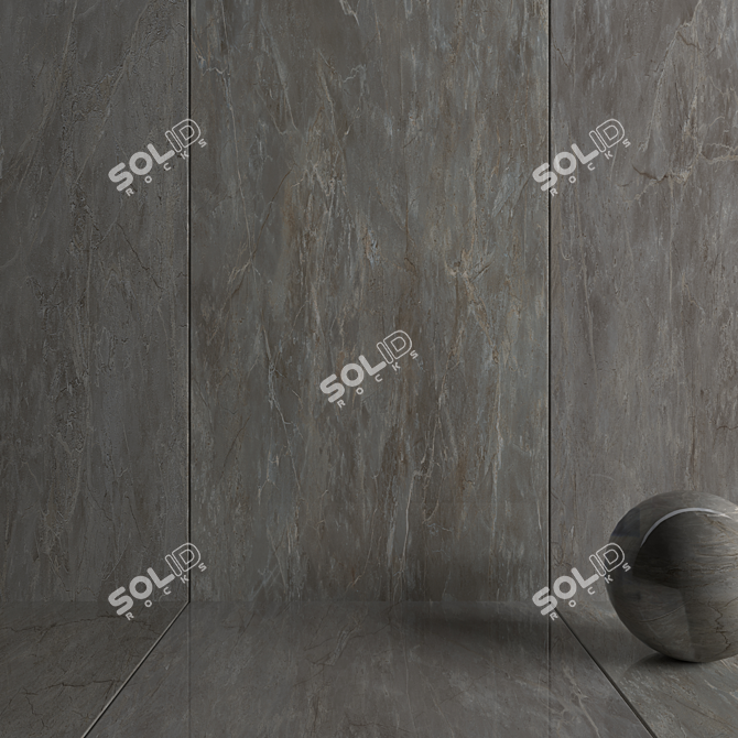 Infinite Beauty: Fior Di Bosco Wall Tiles 3D model image 3