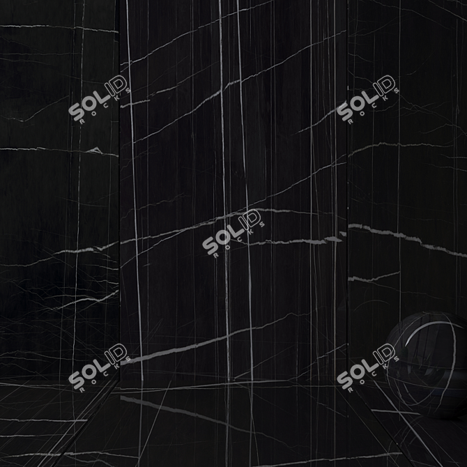 Sahara Noir HD Wall Tiles 3D model image 2