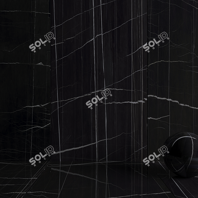 Sahara Noir HD Wall Tiles 3D model image 3