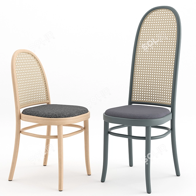 GTV Design Morris Chairs 3D model image 2