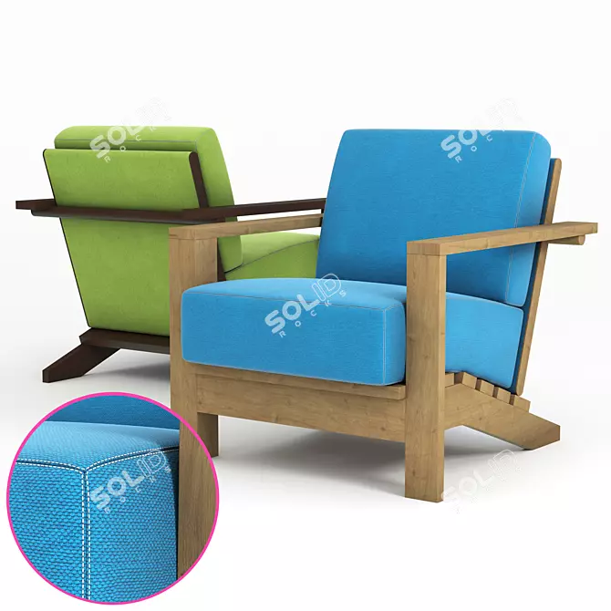 Dench: The Ultimate Website Experience 3D model image 1