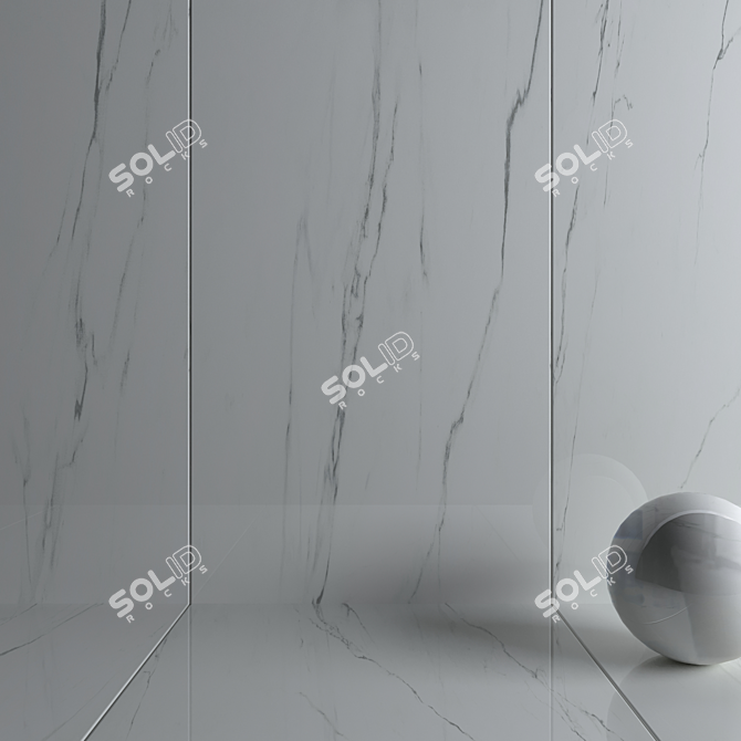 Flaviker Supreme Pure Statuario Wall Tiles 3D model image 3