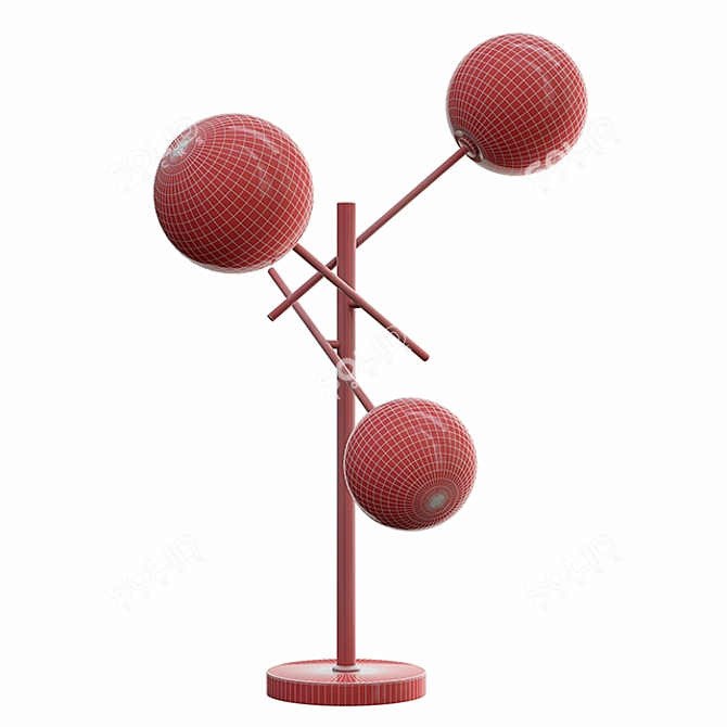 G&R Bolle Table Lamp - Elegant Modern Lighting 3D model image 3