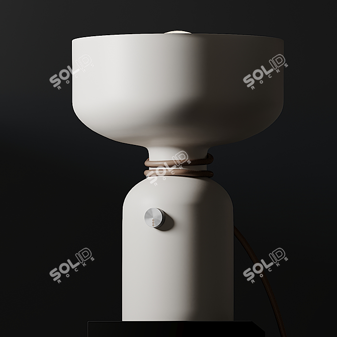 Sleek Spotlight Table Lamp 3D model image 1
