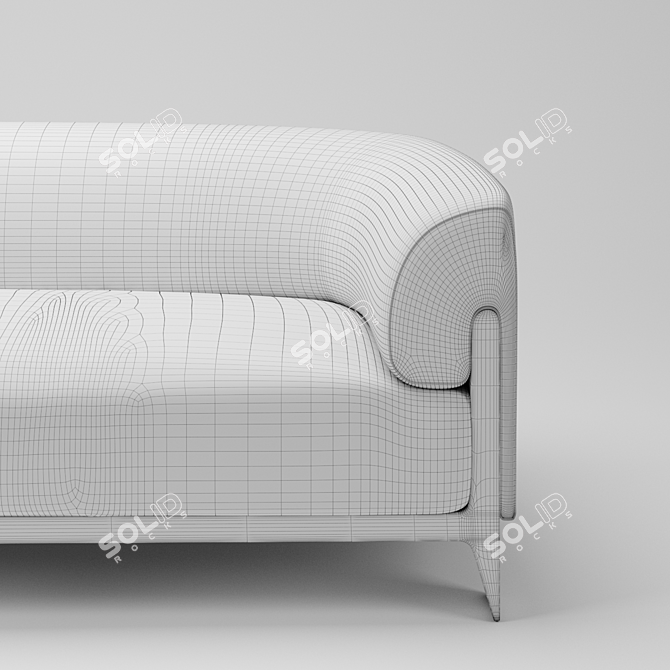 Delcourt Bob Sofa 3D model image 2