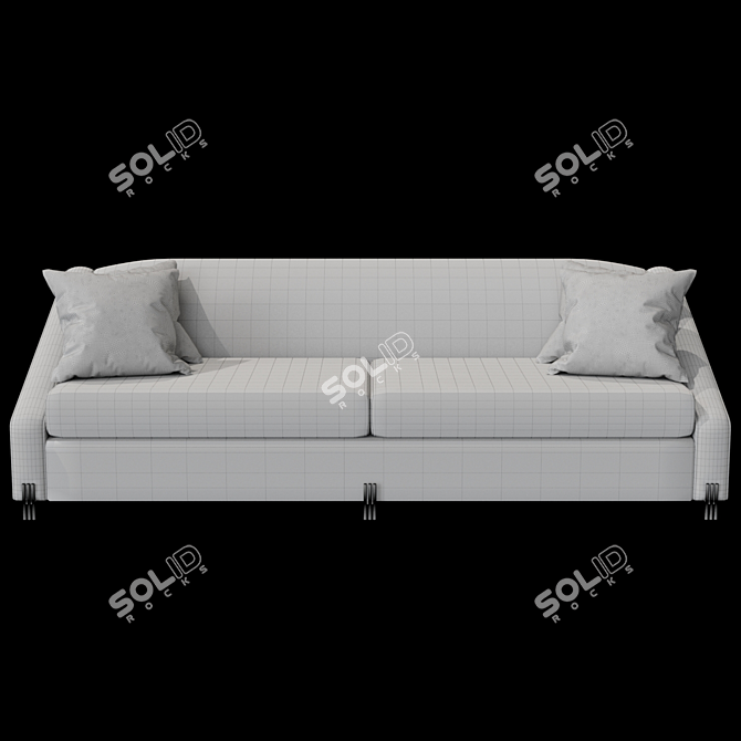 Elegant Eichholtz Candice Sofa 3D model image 3