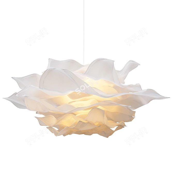 Elegant Chandelier Collection_27: Andelle, Knappa, Krusning 3D model image 2