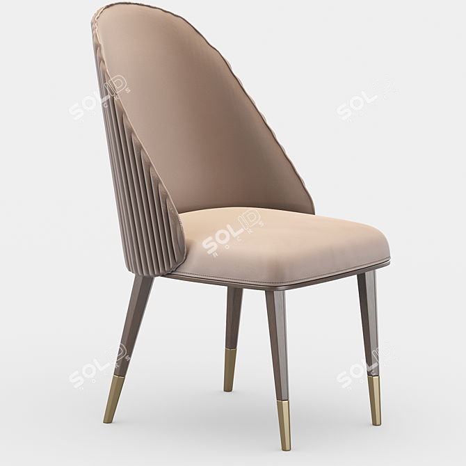 Sophisticated Capital Collection Chair 3D model image 1