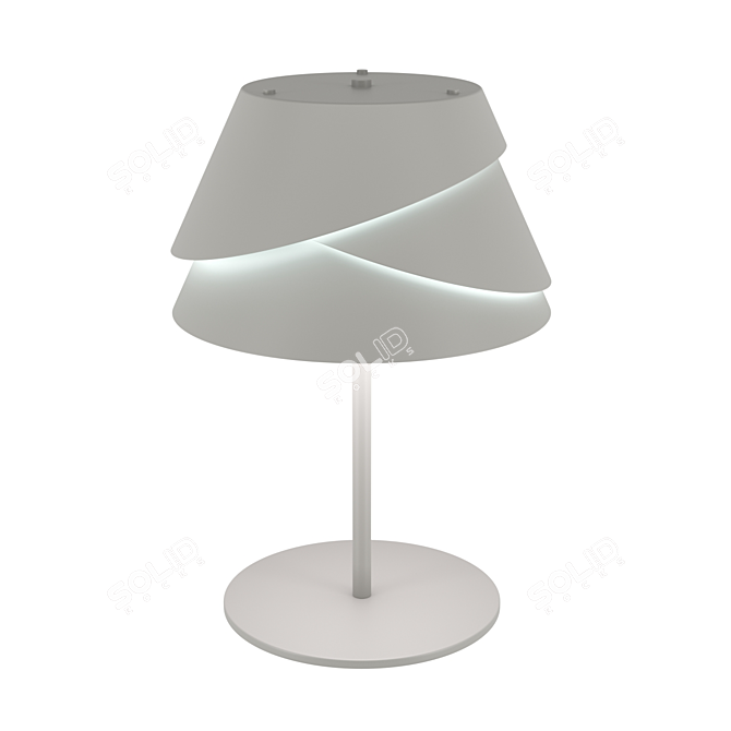 Alboran Metal Table Lamp - 5863 OM 3D model image 1