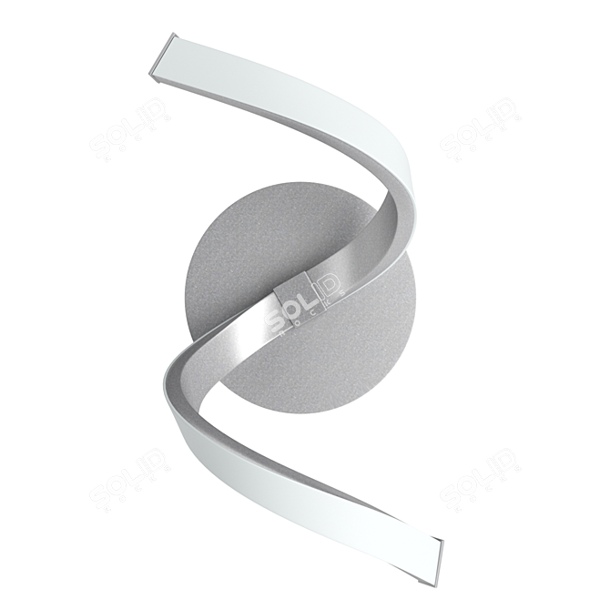 NUR Sconce 5000: Dimmable LED Wall Light with Acrylic Shade 3D model image 1