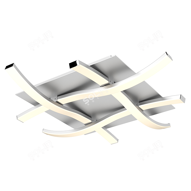 Mantra NUR Ceiling Light 6004: Stylish Dimmable LED Fixture 3D model image 1