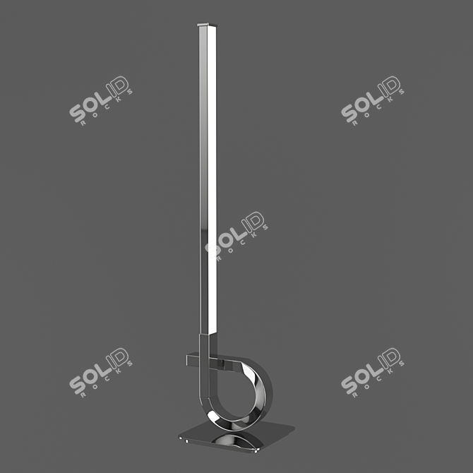 CINTO OM Table Lamp: Modern Design, Warm LED Light 3D model image 1