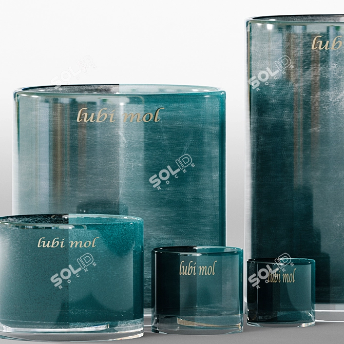 Modern Decorative Vases Collection 3D model image 2