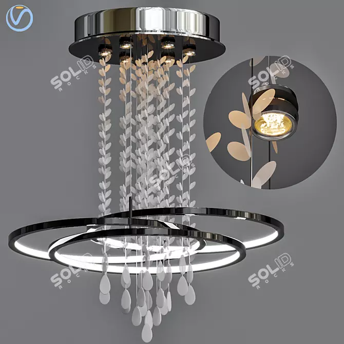 Illumin LED Ceiling Lamp 3D model image 1