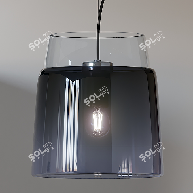 Elegant Prandina Vestal Pendant 3D model image 1