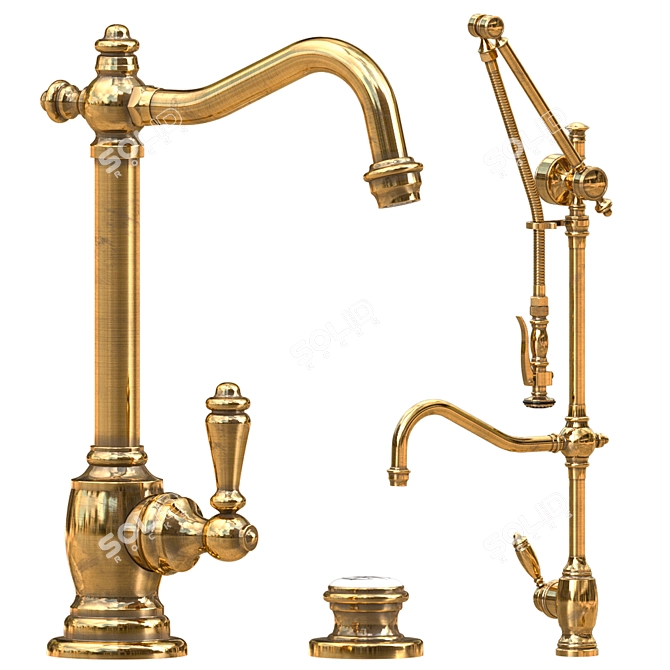 Waterstone Annapolis Cold Filtration Faucet 3D model image 1