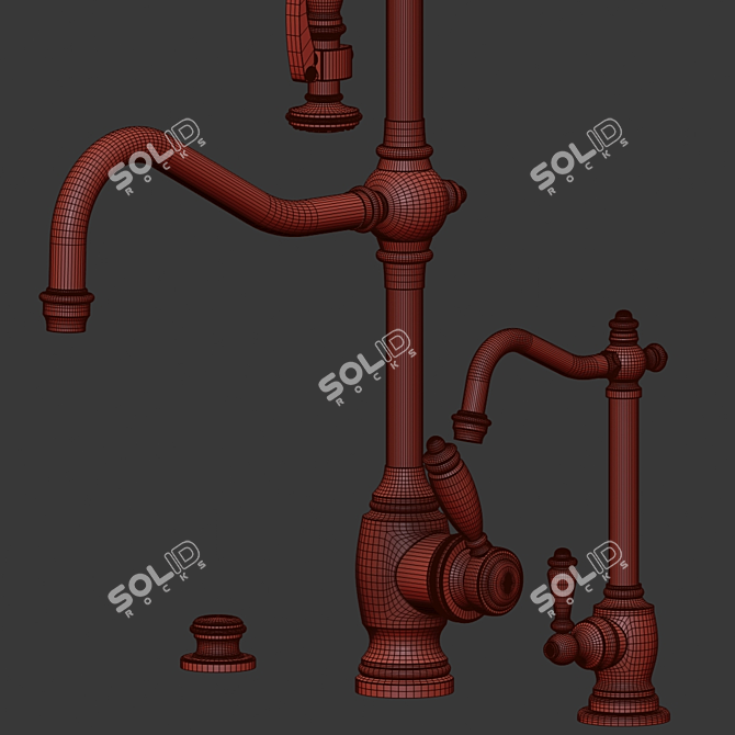 Waterstone Annapolis Cold Filtration Faucet 3D model image 3