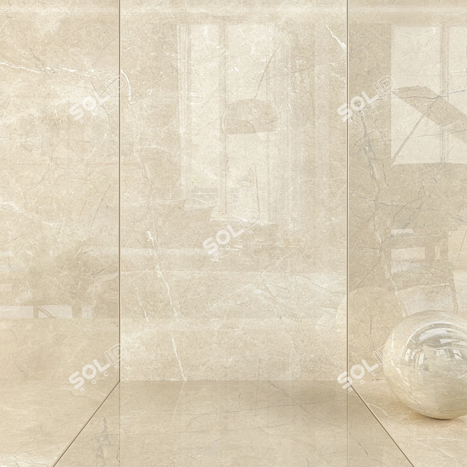 Chic Arcadia HD Wall Tiles 3D model image 1