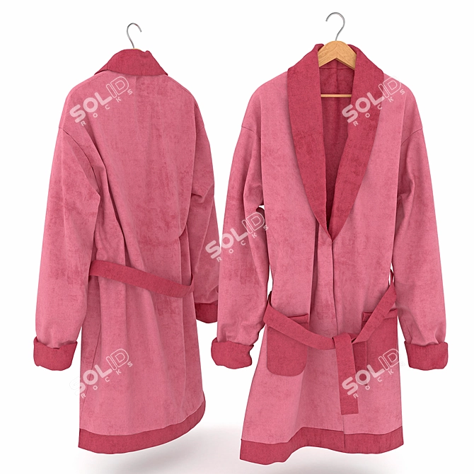 Elegant Robe for Ladies 3D model image 1