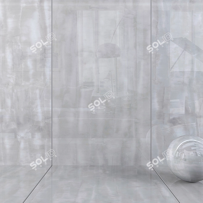 Surface Vetro Diamante: High-Definition Wall and Floor Tiles 3D model image 1