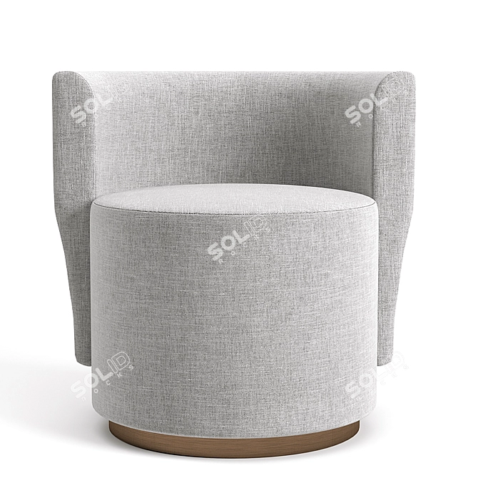 Sophisticated Bond Street Armchair 3D model image 1