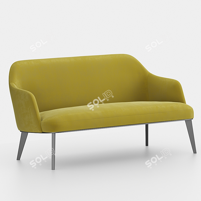 Poliform Jane Armchair: Modern and Stylish Design 3D model image 1