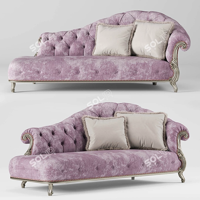 Title: Audrey Ottoman - Ravasi Salotti 3D model image 1