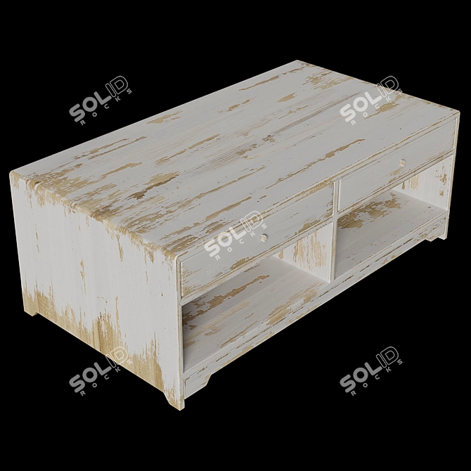 Modern Corona-Vray Coffee Table 3D model image 2