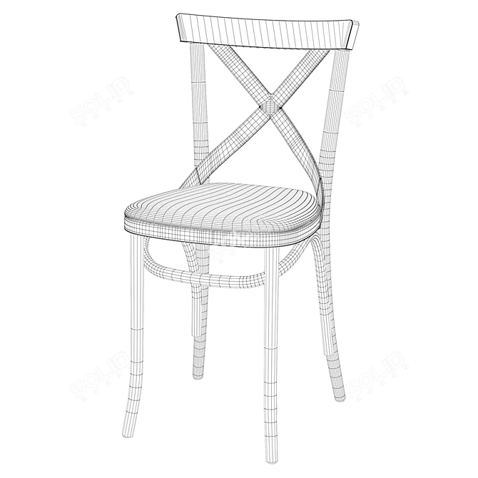 Fameg A-8810: Stylish and Compact Seating 3D model image 3