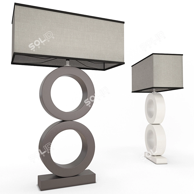 Olympe 3D Table Lamps: Exquisite Design & Illumination 3D model image 1